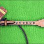 HILASON WESTERN LEATHER HORSE HEADSTALL BRIDLE TAN TURQUOISE CONCHO BLING