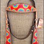 F95 HILASON WESTERN LEATHER HORSE BRIDLE HEADSTALL RAINBOW TIE