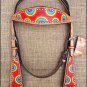 F95 HILASON WESTERN LEATHER HORSE BRIDLE HEADSTALL RAINBOW TIE