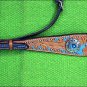 HILASON WESTERN LEATHER HORSE HEADSTALL BRIDLE TAN TURQUOISE BLING CONCHO