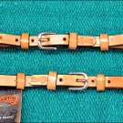 CIRCLE Y ULTRA LITE LEATHER HORSE TACK BREAST COLLAR TUGS