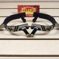 HILASON LADIES ANTIQUE BROWN SPURS REINER MOTIF ROPE DESIGN ENGRAVED TRIM