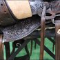 WD013CHO-15"" HILASON BIG KING WESTERN WADE RANCH ROPING LEATHER HORSE SADDLE