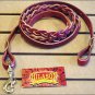 HILAOSN WESTERN THREE PLAITED LEATHER HORSE TACK ROPING REIN