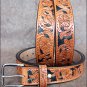 34" 101BK1 HILASON HANDMADE HAVY DUTY WESTERN LEATHER MEN GUN HOLSTER BELT BLACK