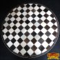 HR140-F HILASON HOME DECOR COWHIIDE HAIR ON LEATHER PATCHWORK ROUND RUGS CARPET