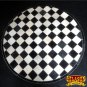 HR141-F HILASON HOME DECOR COWHIIDE HAIR ON LEATHER PATCHWORK ROUND RUGS CARPET