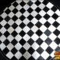 HR141-F HILASON HOME DECOR COWHIIDE HAIR ON LEATHER PATCHWORK ROUND RUGS CARPET