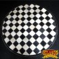 HR141-F HILASON HOME DECOR COWHIIDE HAIR ON LEATHER PATCHWORK ROUND RUGS CARPET