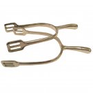 HILASON ENGLISH LONG NECK DRESSAGE SPURS STAINLESS STEEL 2 INCH (50mm) NECK