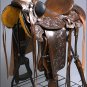 WD13ADB 15"" HILASON BIG KING SERIES WESTERN WADE RANCH ROPING COWBOY HORS SADD