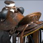 WD13ADB 15"" HILASON BIG KING SERIES WESTERN WADE RANCH ROPING COWBOY HORS SADD