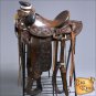 WD13ADB 15"" HILASON BIG KING SERIES WESTERN WADE RANCH ROPING COWBOY HORS SADD