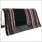 34X36 CLASSIC EQUINE SENSORFLEX NEW ZEALAND WOOL FLEECE HORSE SADDLE PAD BLACK