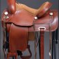 TO110-F HILASON TREELESS WESTERN LEATHER TRAIL PLEASURE HORSE RIDING SADDLE 15"