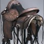 TT106RO-F HILASON FLEX-TREE ENDURANCE TRAIL RIDING WESTERN SADDLE 16"