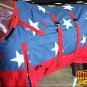 66" HILASON 1200D RIPSTOP WATERPROOF POLY HORSE WINTER SHEET BELLY WRAP US FLAG