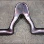 HILASON BLACK STEEL TRAINING BIT CATHEDRAL MOUTH WESTERN TACK