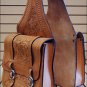 BH100F- HILASON WESTERN LEATHER COWBOY TRAIL RIDE HORSE SADDLE BAG