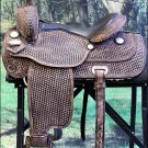 DF101DBROF HILASON WESTERN DRAFT HORSE TRAIL PLEASURE RIDING ENDURANCE SADDLE 17
