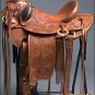 WD005OLWST-F HILASON BIG KING WESTERN WADE RANCH ROPING COWBOY TRAIL SADDLE 16