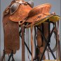 WD005OLWST-F HILASON BIG KING WESTERN WADE RANCH ROPING COWBOY TRAIL SADDLE 16