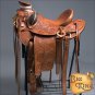 WD005OLWST-F HILASON BIG KING WESTERN WADE RANCH ROPING COWBOY TRAIL SADDLE 16
