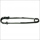 HILASON WESTERN NICKLE PLATED 3" HORSE BLANKET STYLE SAFETY PIN set of 10/50/100