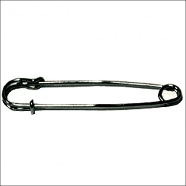HILASON WESTERN NICKLE PLATED 3" HORSE BLANKET STYLE SAFETY PIN set of 10/50/100