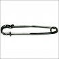 HILASON WESTERN NICKLE PLATED 3" HORSE BLANKET STYLE SAFETY PIN set of 10/50/100