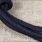 BLACK 8 ft MOUNTAIN ROPE KNOTTED BARREL HORSE REIN 3/4in. ROUND TRIGGER SNAP