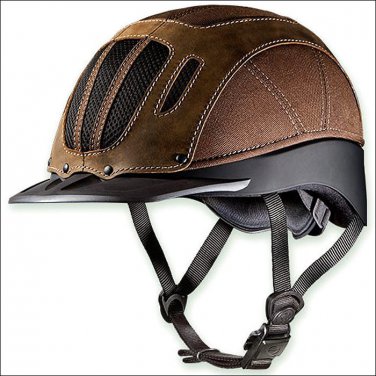 MEDIUM TROXEL SIERRA BROWN THE BEST SELLING WESTERN RIDING HELMET