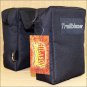 BLACK HILASON 600D POLY INSULATED HORSE SADDLE HORN BAG WITH 2 COMPARTMENTS