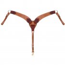 WEAVER DURABLE HARNESS AND LATIGO LEATHER ROPER ACCENT BREAST COLLAR