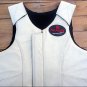 PV800-F HILASON BULL RIDING PRO RODEO LEATHER PROTECTIVE VEST GEAR EQUIPMENT MED