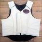 PV800-F HILASON BULL RIDING PRO RODEO LEATHER PROTECTIVE VEST GEAR EQUIPMENT MED