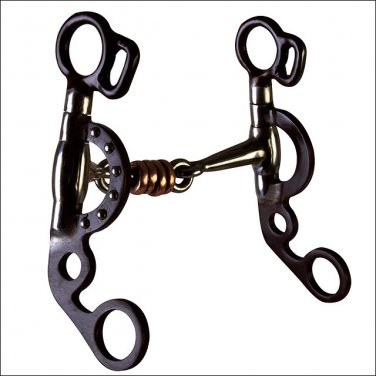 HILASON ARGENTINE DOG BONE SNAFFLE MOUTH WESTERN HORSE BIT