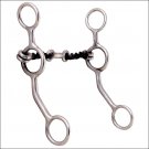 HILASON STAINLESS STEEL HORSE CURB BIT SWEET IRON 5" SNAFFLE MOUTH