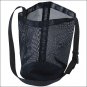 BLACK HILASON MESH FEED BAG WITH HEAVY LOCKING PLASTIC SNAP
