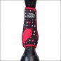 LARGE WEAVER PRODIGY ATHLETIC HORSE LEG NEOPRENE BOOTS TWO PACK RED CROSSES
