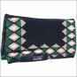 PROFESSIONAL CHOICE QUEST COMFORT FIT SMX AIR RIDE FELT HORSE SADDLE PAD GREEN