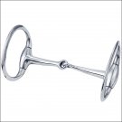 WEAVER LEATHER DRAFT HORSE BIT 6 INCH EGGBUTT SNAFFLE MOUTH