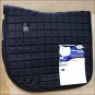 BLACK PROFESSIONAL CHOICE STEFFEN PETERS DRESSAGE SHOW HORSE SADDLE COTTON PAD