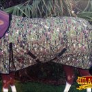 74" HILASON 1200D WINTER WATERPROOF POLY TURNOUT HORSE BLANKET CAMOUFLAGE