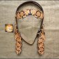 HILASON WESTERN LEATHER HORSE BRIDLE HEADSTALL LIGHT OIL BLACK