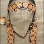 HILASON WESTERN LEATHER HORSE BRIDLE HEADSTALL LIGHT OIL BLACK