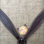 S463 HILASON WESTERN LEATHER HORSE BREAST COLLAR - DARK BROWN