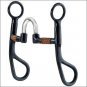HILASON BLACK STEEL COLT COPPER WIRE WRAP CORRECTION MOUTH HORSE BIT