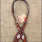 S84 HILASON WESTERN LEATHER HORSE BRIDLE HEADSTALL MAHOGANY W/ RHINESTONES INLAY
