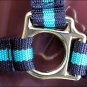 GREEN WEAVER WESTERN PADDED SNAP HORSE HALTER 1" LARGE HORSE DRAFT